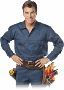 HVAC Technician Faded on Bottom