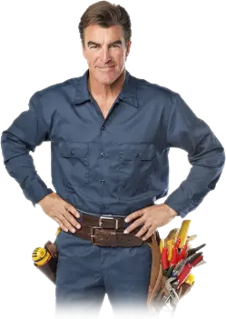 HVAC Technician Faded on Bottom